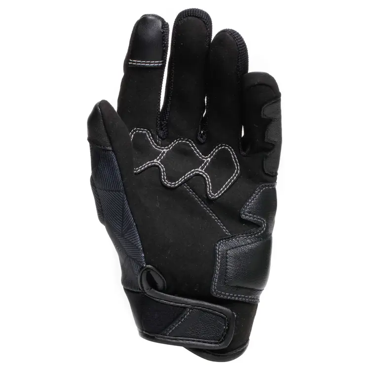 Dainese Womans Summer Motorcycle Gloves - Ermex Black/White - Image