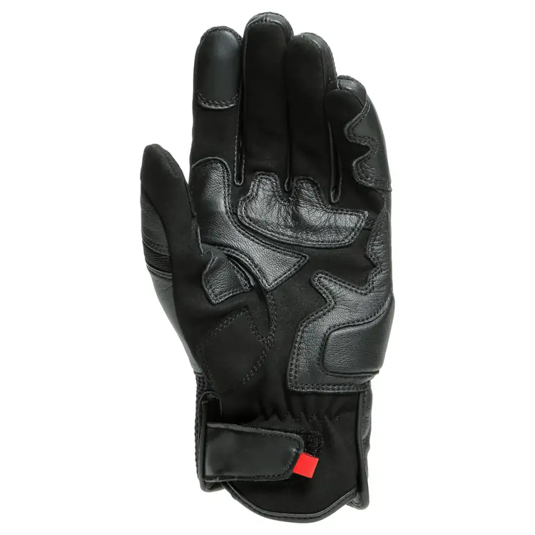 Dainese Summer Leather Motorcycle Gloves - Mig 3 Black/Black - Image