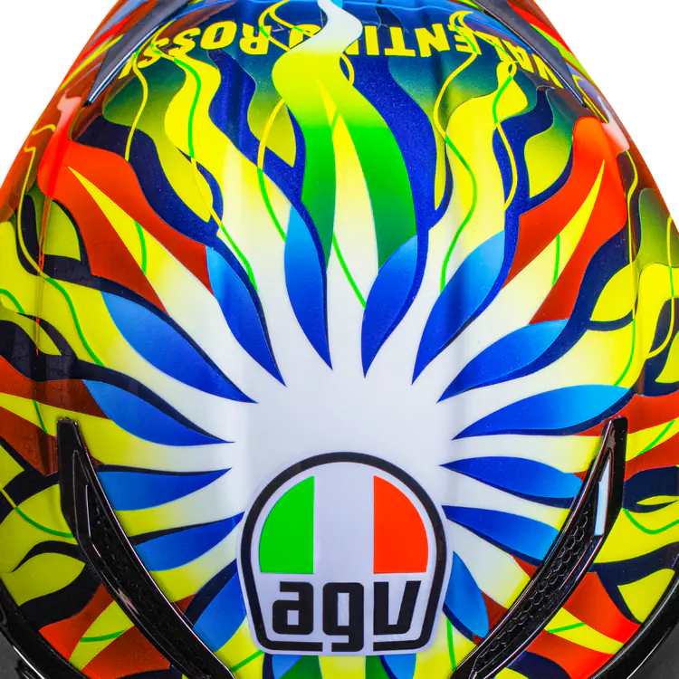 AGV Pista GP RR Motorcycle Helmet - Limited Edition Soleluna 2025 - Image 5