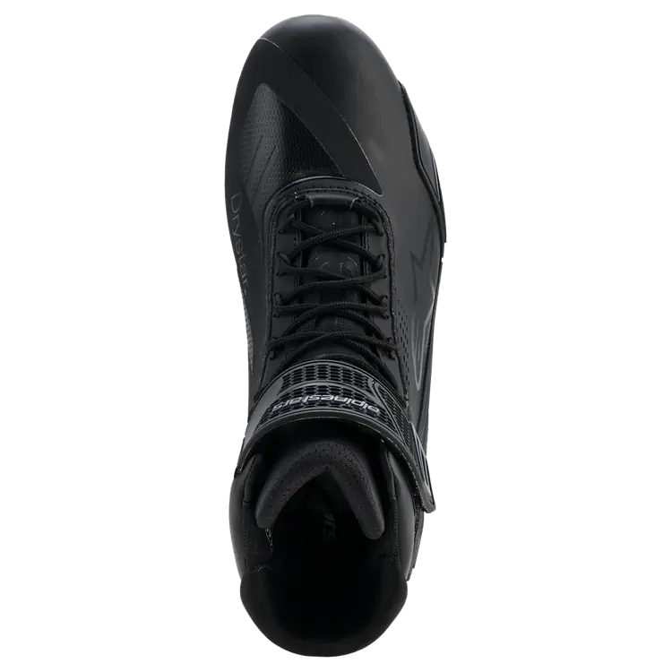 Alpinestars Waterproof Motorcycle Shoes - Faster 4 Drystar Black/Gray - Image 4