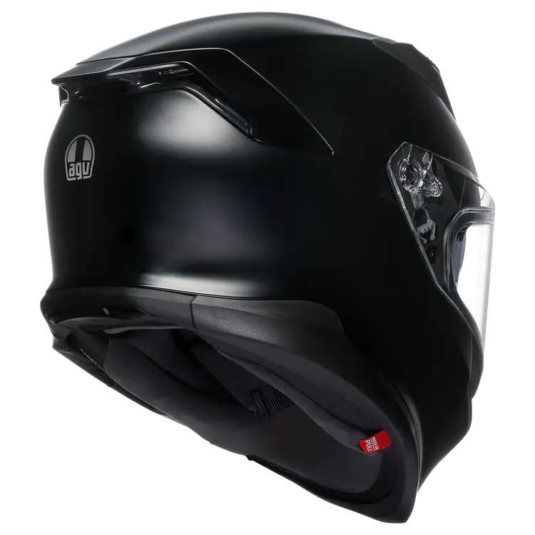 AGV K7 Motorcycle Helmet - Matt Black - Image 4