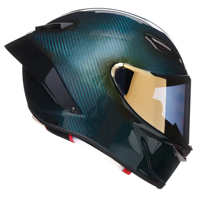 AGV Pista GP RR Motorcycle Helmet - Limited Edition Acqua - Image 2