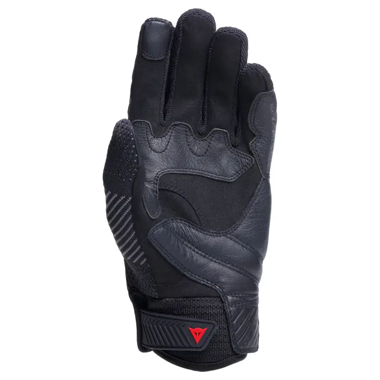 Dainese Textile Summer Motorcycle Gloves - Argon Black - Image
