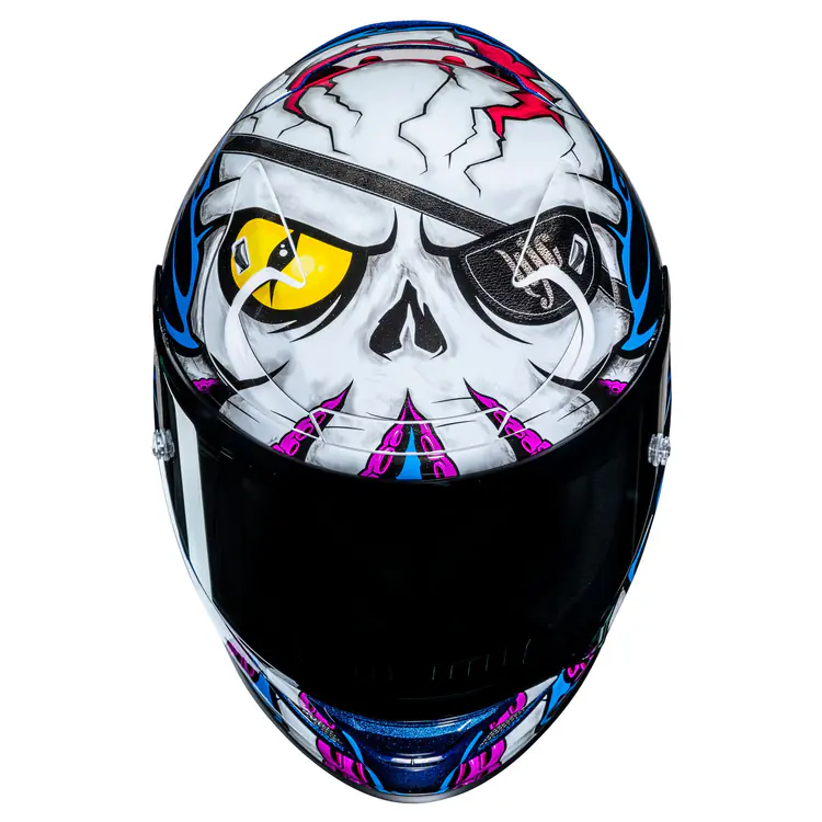 HJC Motorcycle Helmet - RPHA 12 Kraken - Image 4