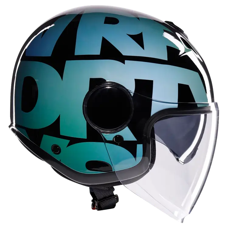 AGV Eteres Open Face Motorcycle Helmet - Lido 46 - Image