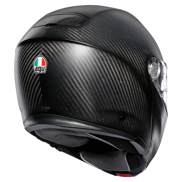 AGV Sportmodular Motorcycle Helmet - Matt Carbon - Image 5