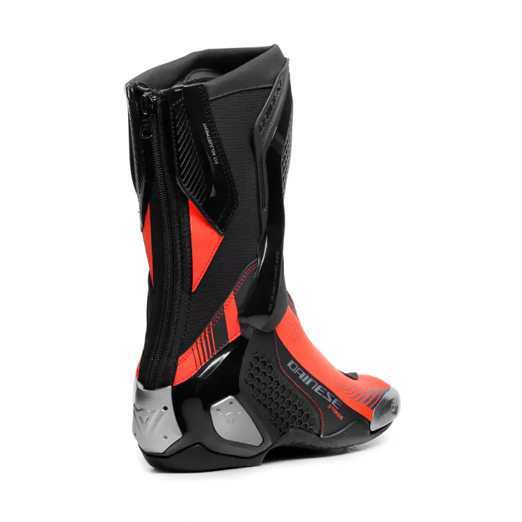 Dainese Racing Motorcycle Boots - Torque 4 Black/Red Fluo - Image 3