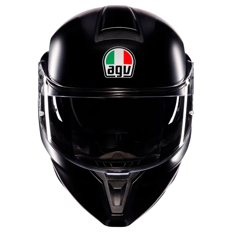 AGV Streetmodular Motorcycle Helmet - Matt Black - Image