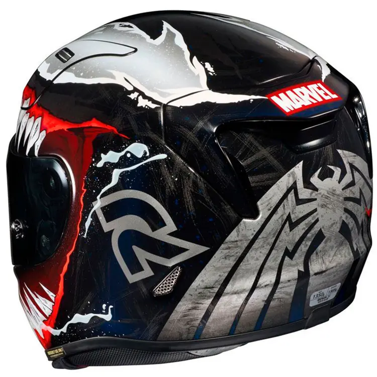 HJC Motorcycle Helmet - RPHA 11 Marvel Venom 2 - Image 4