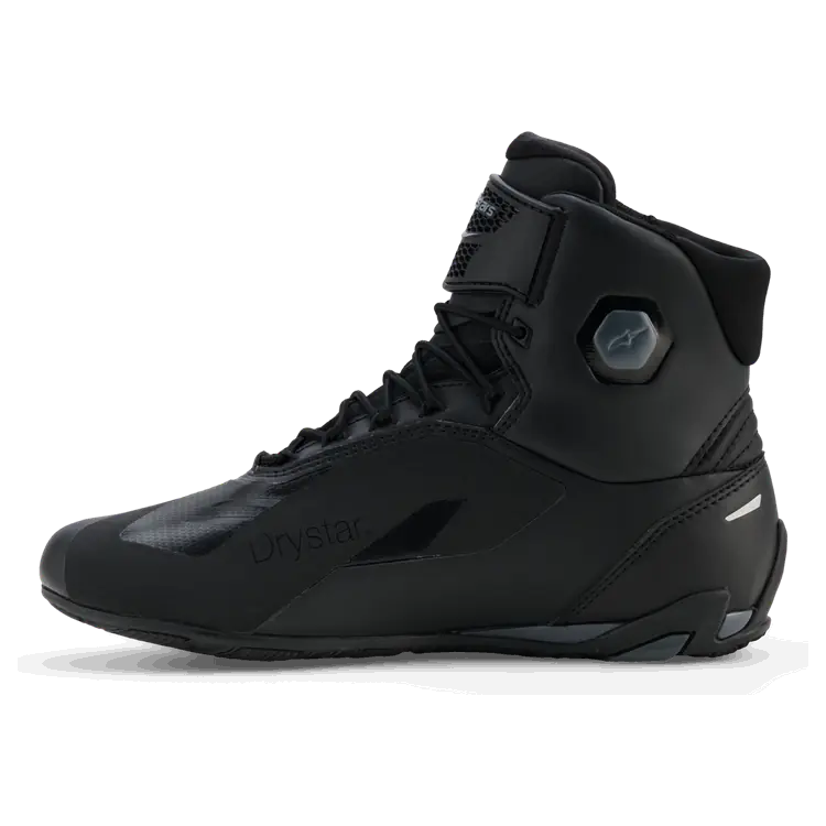 Alpinestars Waterproof Motorcycle Shoes - Faster 4 Drystar Black/Gray - Image